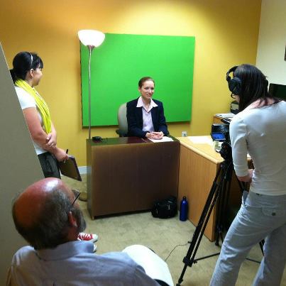 filming the pundit